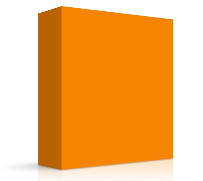 MEGANITE SOLID SURFACE 100% ACRYLIC TANGERINE