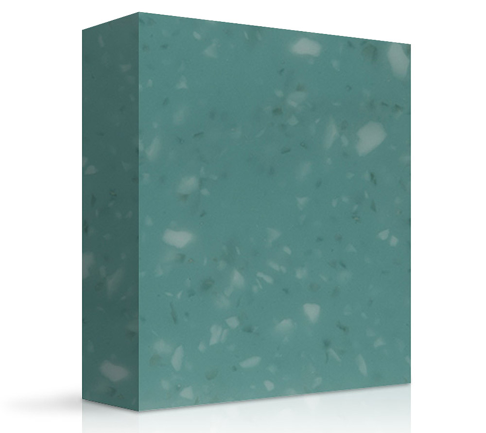 MEGANITE SOLID SURFACE ACRYLIC BLUE ICE