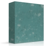 MEGANITE SOLID SURFACE ACRYLIC BLUE ICE