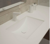 LAVABO RENTAMANS SOLID SURFACE 100% ACRYLIC