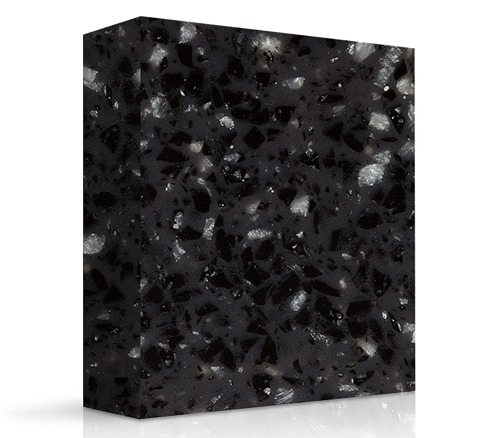 ACRYLIC SOLID SURFACE MEGANITE MIDNIGHT GEMSTONE