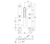 PERNIO AMIG MODELO 405 IZQUIERDA