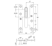 PERNIO AMIG MODELO 405 DERECHA