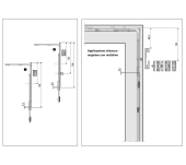 CIERRE ANGULAR VERTICAL ARTECH SUPLEMENTO C/BULÓN