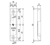 SOPORTE OSCILOBATIENTE ARTECH AIRE 4 IZQUIERDA