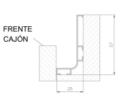 PERFIL GOLA J RECTO