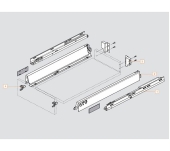 PERFIL TANDEMBOX ANTARO 378M4002SA DERECHA