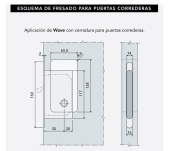 PANY + TANCADOR CORREDISSA AGB WAVE PAS/CILINDRE