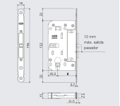 CERRADURA MAGNÉTICA AGB TOUCH&CLOSE CONDENA