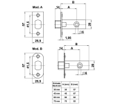 PASSADOR BLOCADOR ENCASTAR AMIG 126