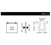 PERFIL SUPERIOR/INFERIOR KLEIN ROLL 12