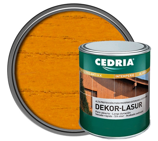 PROTECTOR PARA MADERA CEDRIA DEKOR LASUR