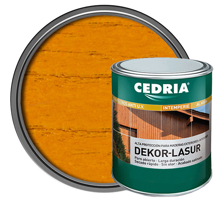 PROTECTOR PARA MADERA CEDRIA DEKOR LASUR