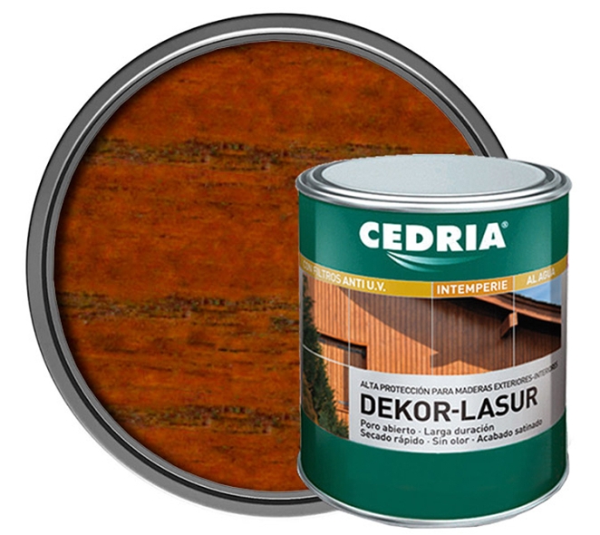 PROTECTOR PARA MADERA CEDRIA DEKOR LASUR