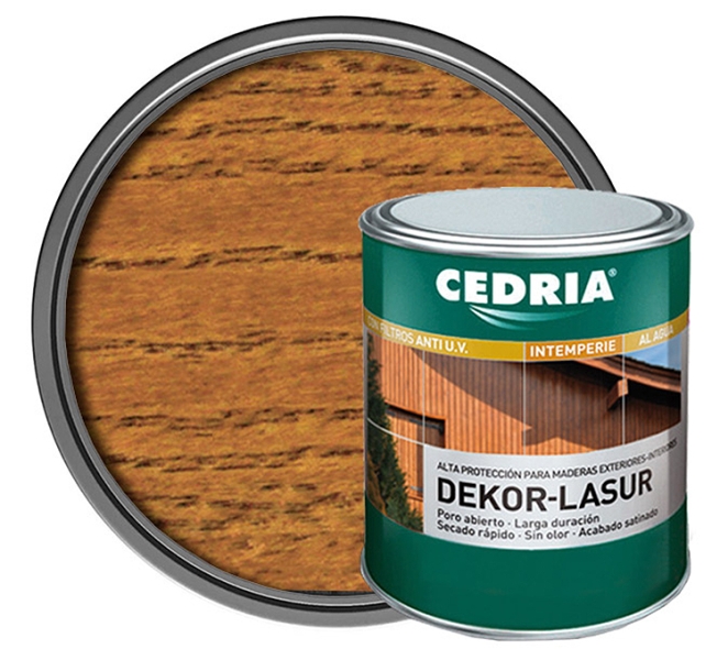 PROTECTOR PARA MADERA CEDRIA DEKOR LASUR