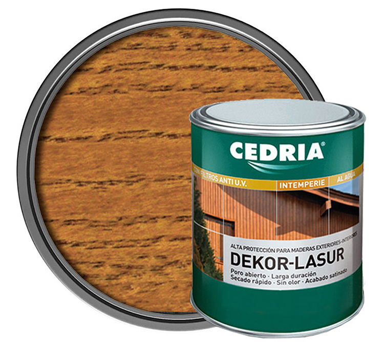 PROTECTOR PARA MADERA CEDRIA DEKOR LASUR