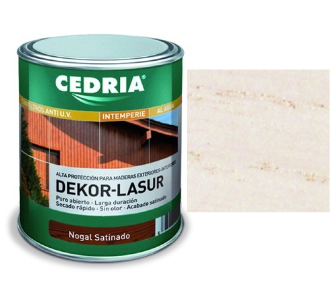 PROTECTOR PARA MADERA CEDRIA DEKOR LASUR