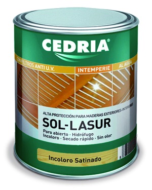 PROTECTOR PER FUSTA CEDRIA SOL LASUR