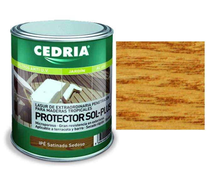 PROTECTOR PARA MADERA TROPICAL CEDRIA SOL-PLUS