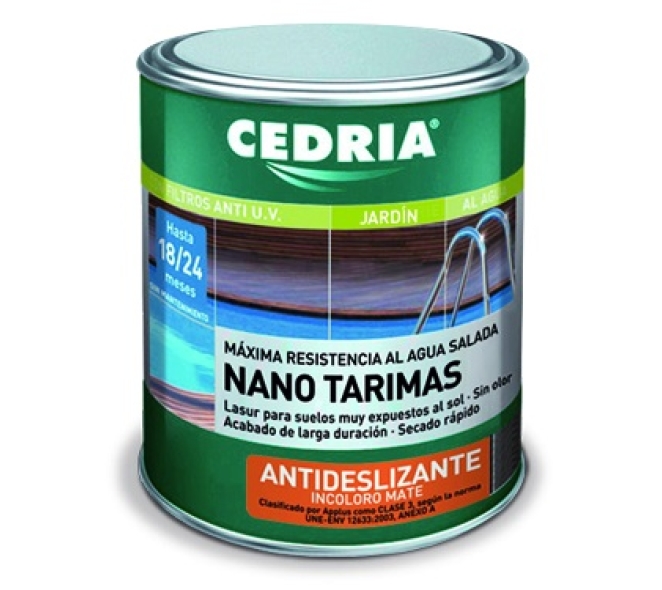 LASUR SUELOS DE MADERA NANO TARIMAS ANDESLIZANTE