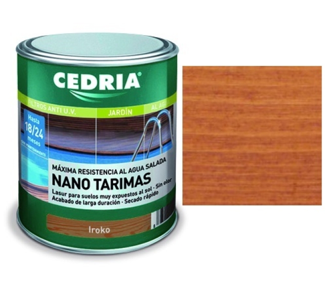 LASUR SUELOS DE MADERA CEDRIA NANO TARIMAS