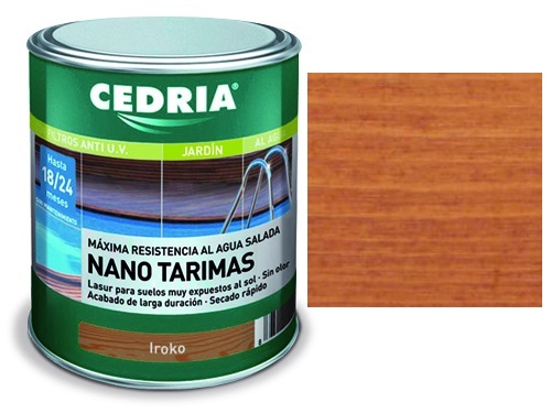 LASUR SUELOS DE MADERA CEDRIA NANO TARIMAS