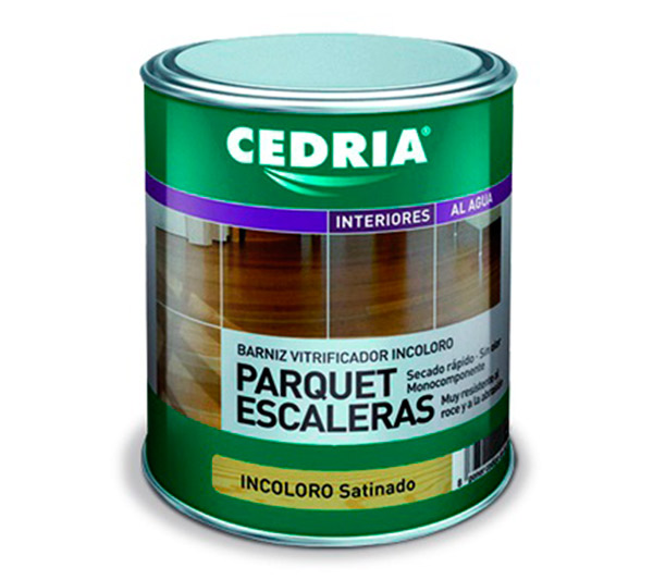 BARNIZ PARQUET Y ESCALERAS