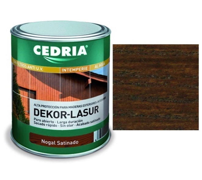 PROTECTOR PARA MADERA CEDRIA DEKOR LASUR