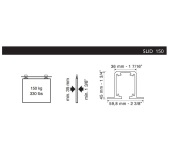 PERFIL GUIA KLEIN SLID 150 TOP (FALS SOSTRE)