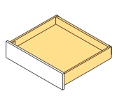 KIT CAJÓN EMUCA VERTEX CON FONDO Y TRASERA