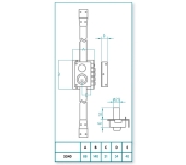 PANY SEGURETAT JIS 5540 3 PUNTS DRETA