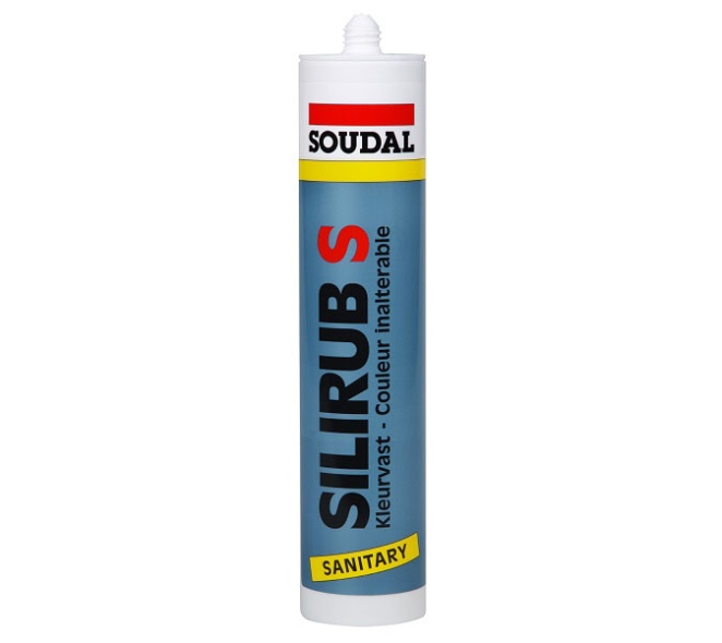 SILICONA ACÉTICA SOUDAL SILIRUB S