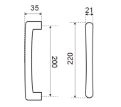 AGAFADOR PORTA JANDEL C310