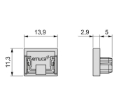 TAPES PERFIL SUPERFÍCIE LYNX W