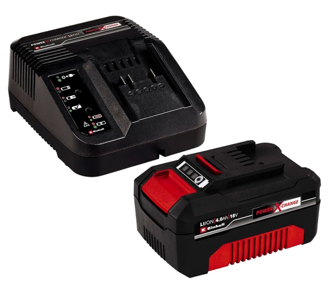 KIT CARGADOR + BATERÍA POWER X-CHANGE 18V 4AH