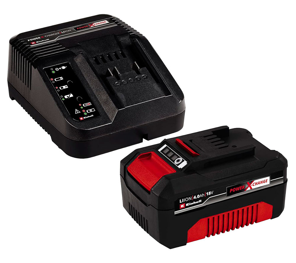 KIT CARGADOR + BATERÍA POWER X-CHANGE 18V 4AH