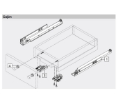 JOC GUIES TANDEM SP/19 BLUMOTION 560F2500B