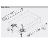 JOC GUIES TANDEM SP/19 BLUMOTION 560F2500B