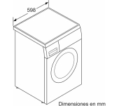 LAVADORA BOSCH WUU28T8XES CLASE A