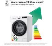 LAVADORA LG F4WR5009A6W CLASE A