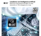 LAVADORA LG F4WR6011AGW CLASE A-10%