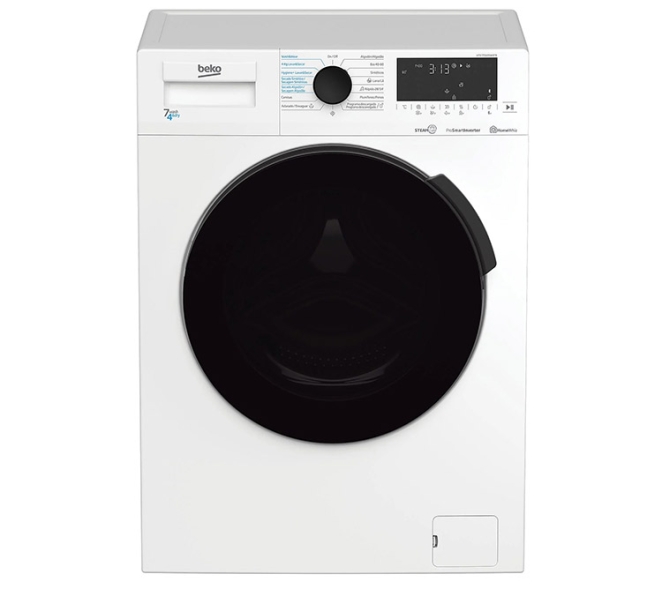 LAVADORA SECADORA BEKO HTV 7716 DSW BTR CLASE D