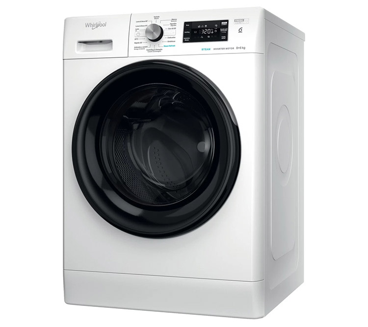 LAVADORA SECADORA WHIRLPOOL FFWDB864369BVSP