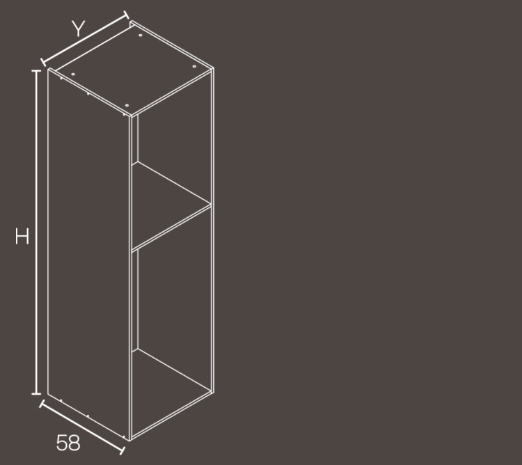 COLUMNA MAX HIDRÓFUGA DESPENSA GRIS GU