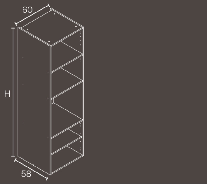 COLUMNA MAX HIDRÓFUGA HORNO MICROONDAS GRIS GU