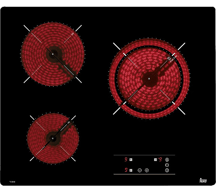 ENCIMERA VITROCERÁMICA TEKA TB 6315 3 ZONAS
