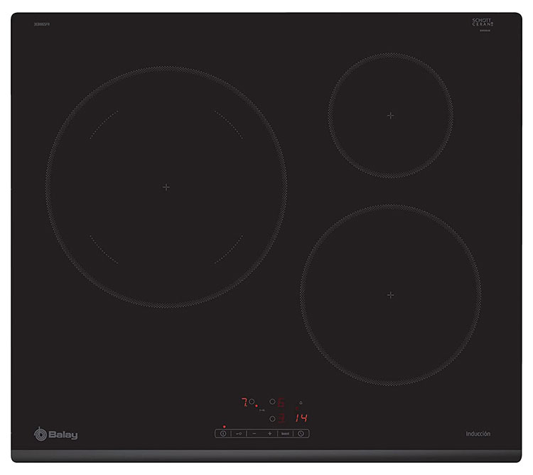 VITROCERÀMICA INDUCCIÓ BALAY 3EB865FR 3 ZONES