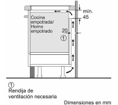 VITROCERÁMICA INDUCCIÓN BALAY 3EB865FR 3 ZONAS