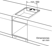 VITROCERÁMICA INDUCCIÓN BOSCH PUJ631BB5E 3 ZONAS