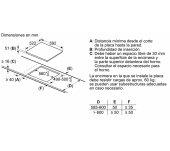 VITROCERÀMICA INDUCCIÓ BOSCH PUJ631BB5E 3 ZONES